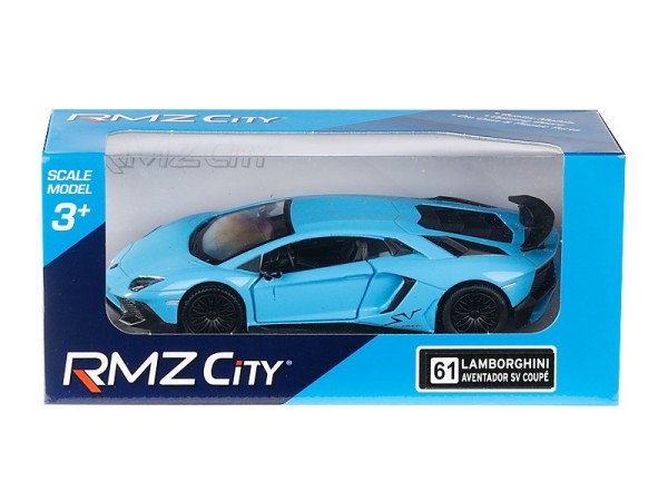 RMZ Lamborghini Aventador LP750-4 SV, Blau Modell 1:32