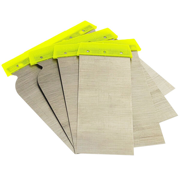 Metallspachtel Japanspachtel Flächenspachtel 4er-Set