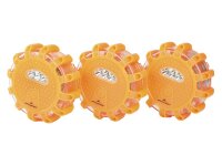 Akku Warnleuchten LED-Warnlicht mit 3 LED-Modulen...
