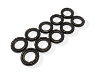 10x Gummi Dichtring Ölablassschraube 13 x 22,4 x 3...