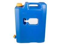Wasserkanister 20L mit Kunststoffventil + Spender...