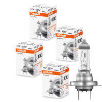4 Stück H7 12V 55W PX26d Classic OSRAM -...