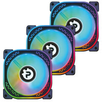 3x Penguin Thermal Solutions Rockhopper X Series RGB Lüfter