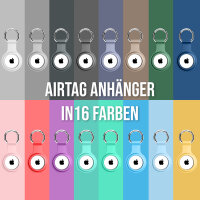 AirTag Anhänger aus Silikon in versch. Farben