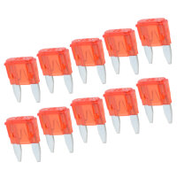 10x Mini Flachstecksicherung 10A (rot)