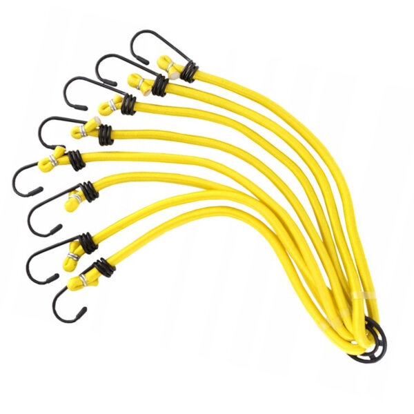 8 starke Gepäckspanner Expander Gummseil Spanngummi Riemen Spanngurt