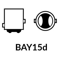 10x Kugellampe BAY15D 24V 21/5W Lkw Bremslicht Standlicht...