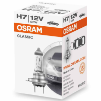 100 Stück H7 12V 55W PX26d  Classic OSRAM