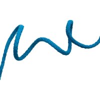 5mm Baumwollschnur Ocean Blau 50 Meter