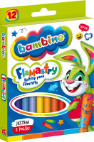 Filzstifte 12 Farben BAMBINO