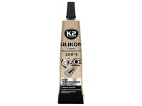 K2 Hochtemperatur Silikon Dichtmasse +350°C Schwarz 21 g