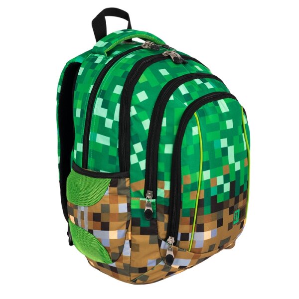 Schulrucksack - Big Pixel 4-Kammer-Rucksack