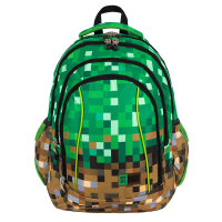 Schulrucksack - Big Pixel 4-Kammer-Rucksack