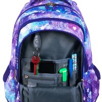 Schulrucksack - GALAXY GIRL 3-Kammer-Rucksack 20 l