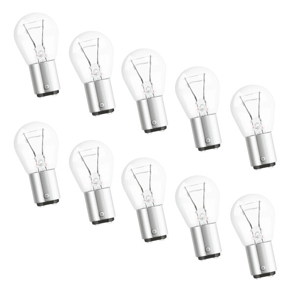 10x P21/4W 12V 21/4W BAZ15D Bremslicht Stoplicht Lampe Glühlampe