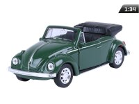 VW Beetle Cabrio, dunkelgrün, Modell 1:34