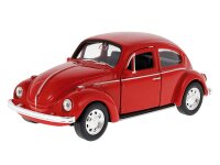 VW Beetle, rot, Modell 1:34