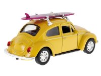 VW Beetle, Surfing, gelb, Modell 1:34