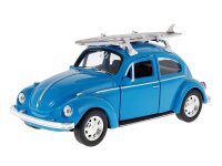 VW Beetle, Surfing, blau, Modell 1:34