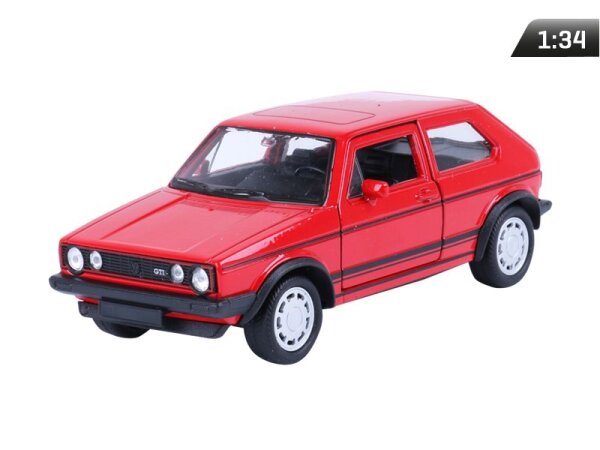 VW Golf I GTI, rot, Modell 1:34