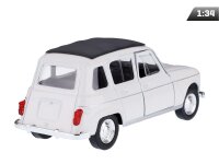 Renault 4, weiß Modell 1:34