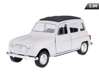 Renault 4, weiß Modell 1:34