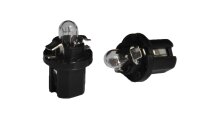 Halogenlampe B8.5d 1.2W schwarz 12V