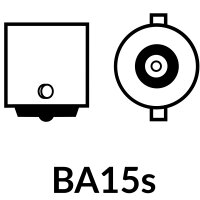 10x Glühlampe 12V 21W BA15s Orange Auto Motorrad...