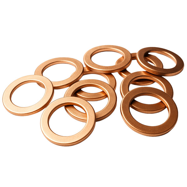 10 Stück Kupferdichtring DIN 7603 A Ölablassschraube M 14 x 20 x 1,5 VW Audi