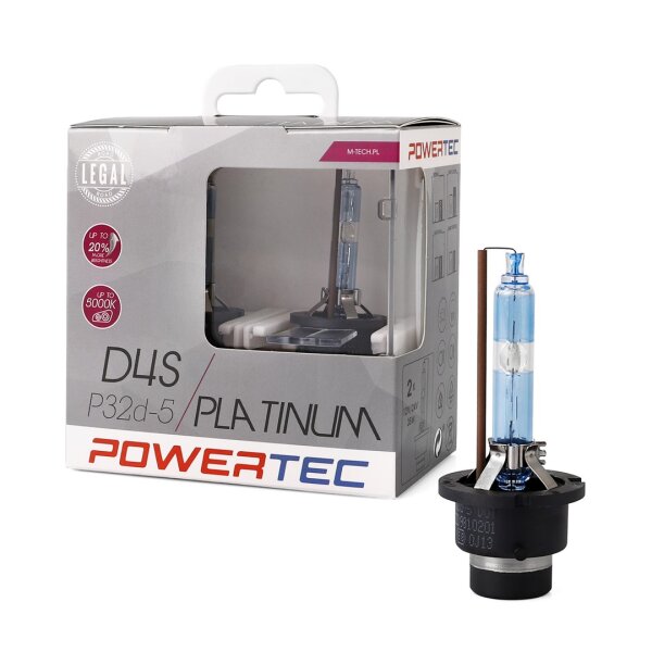 Powertec Xenon Platinum +130% D4S DUO Paket